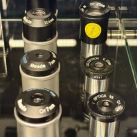 Meade Research Grade (left) and 0.965" Eyepieces (right)