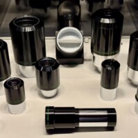 Tele Vue's first generation Nagler (right) and Widefield (left) eyepieces