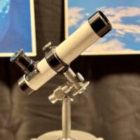 Swift Tecnar 816 Satellite Tracker Telescope
60mm f/6.6 Achromatic Refractor, Swift Instruments, Japan, ca. late 1950s–early 1960s Swift Tecnar 816 Satellite Tracker Telescope 60mm f/6.6 Achromatic Refractor